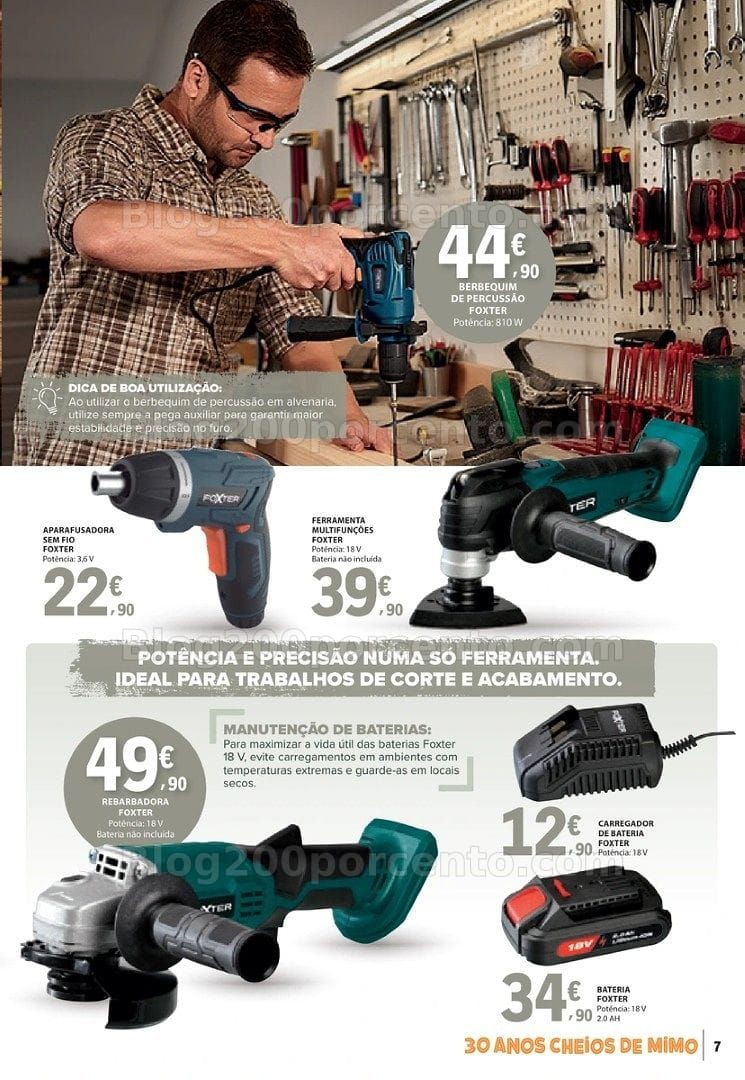 Antevisão Folheto E-LECLERC Especial Ferramentas Promoções de 1 a 30 abril